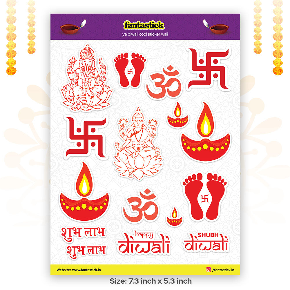 Diwali Delights Stickers