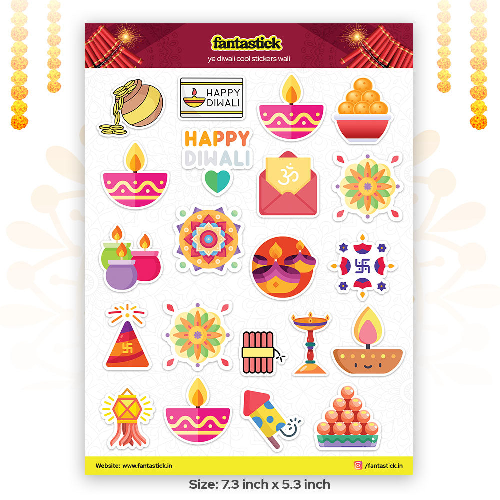 Diwali Bliss Express Stickers