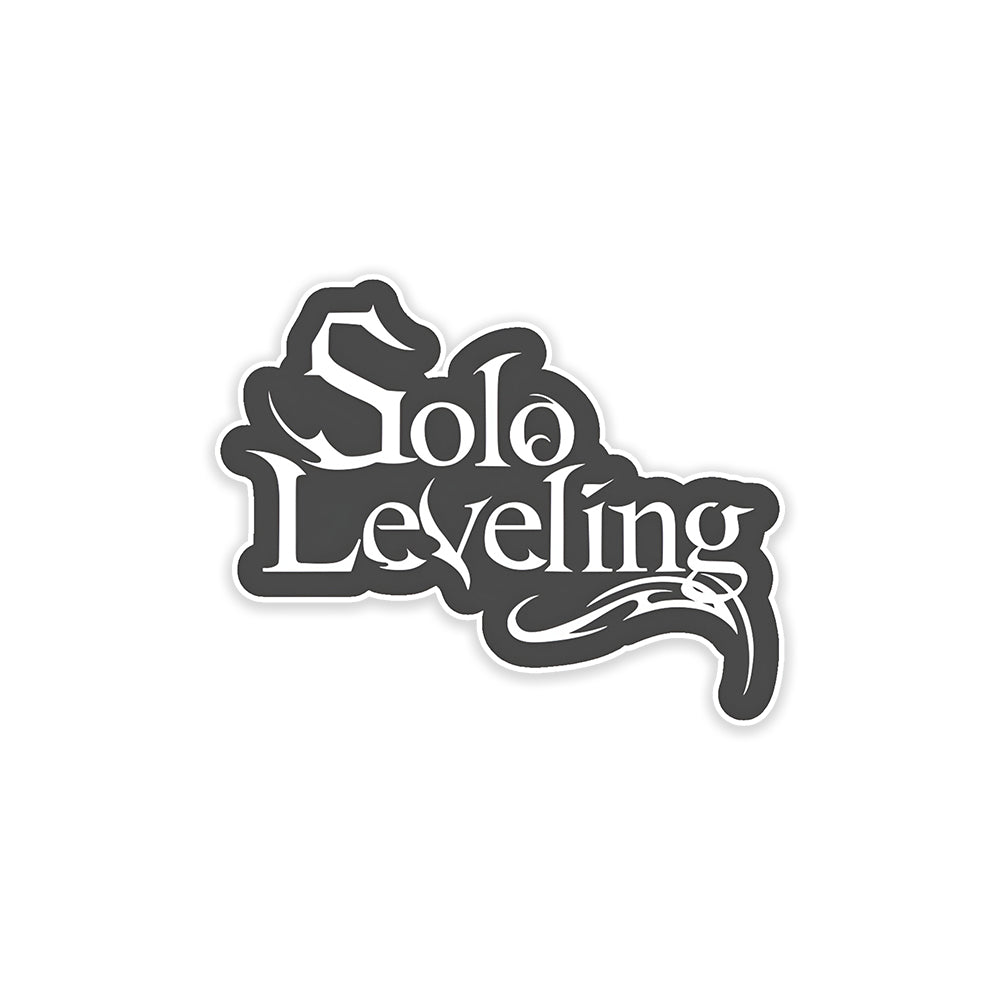 A rectangular sticker with a red background and a white horizontal stripe in the middle. In the center of the white stripe, black Devanagari text reads "घुमक्कड़" which translates to "Wanderer." The red background has faint travel-themed illustrations.