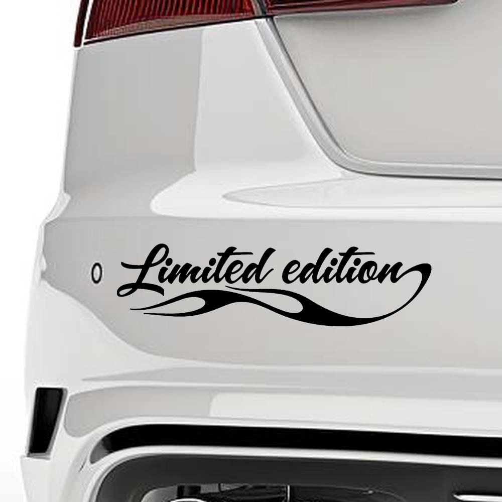 Limited Edition car decal