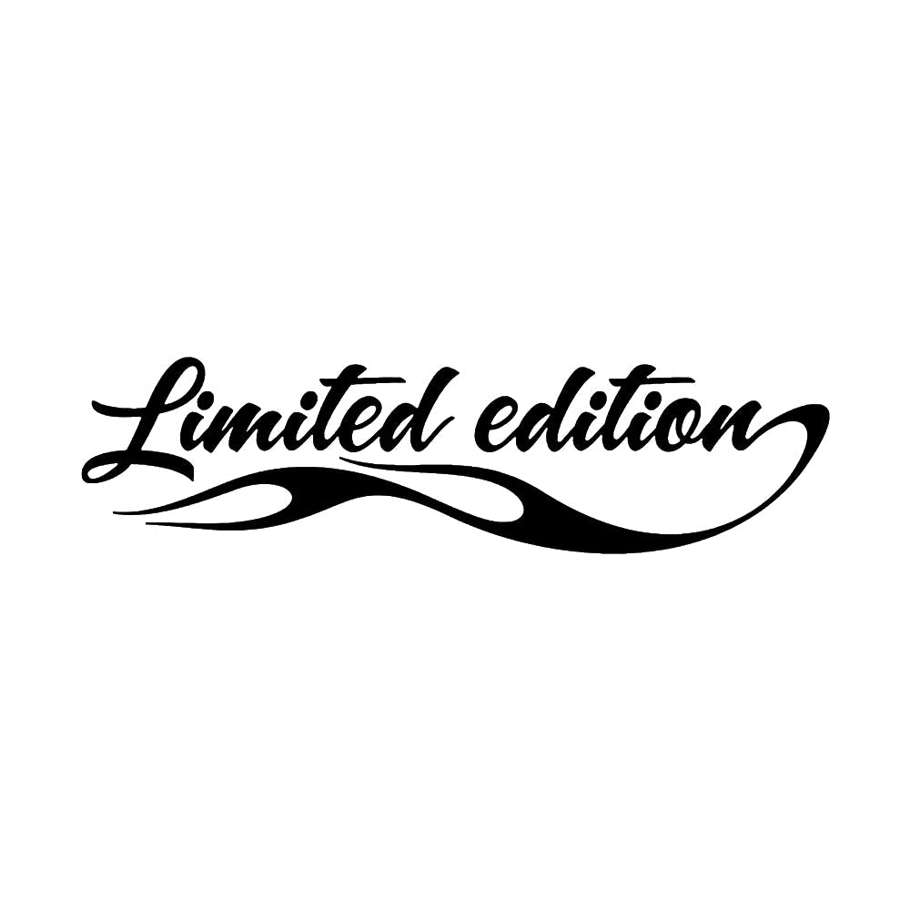 Limited Edition car decal