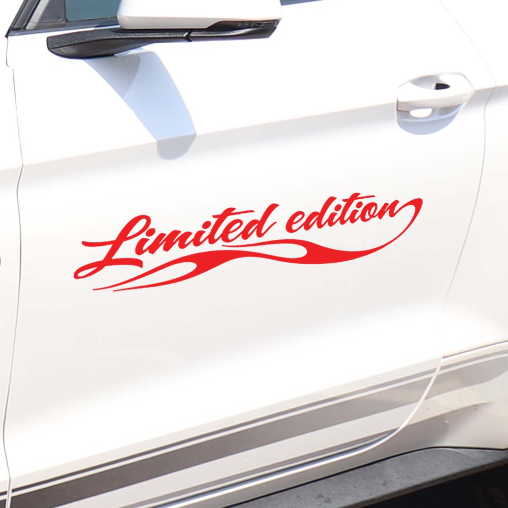 Limited Edition car decal