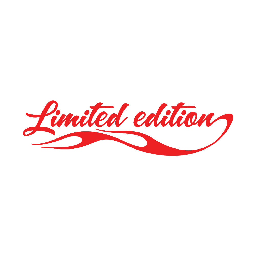 Limited Edition car decal