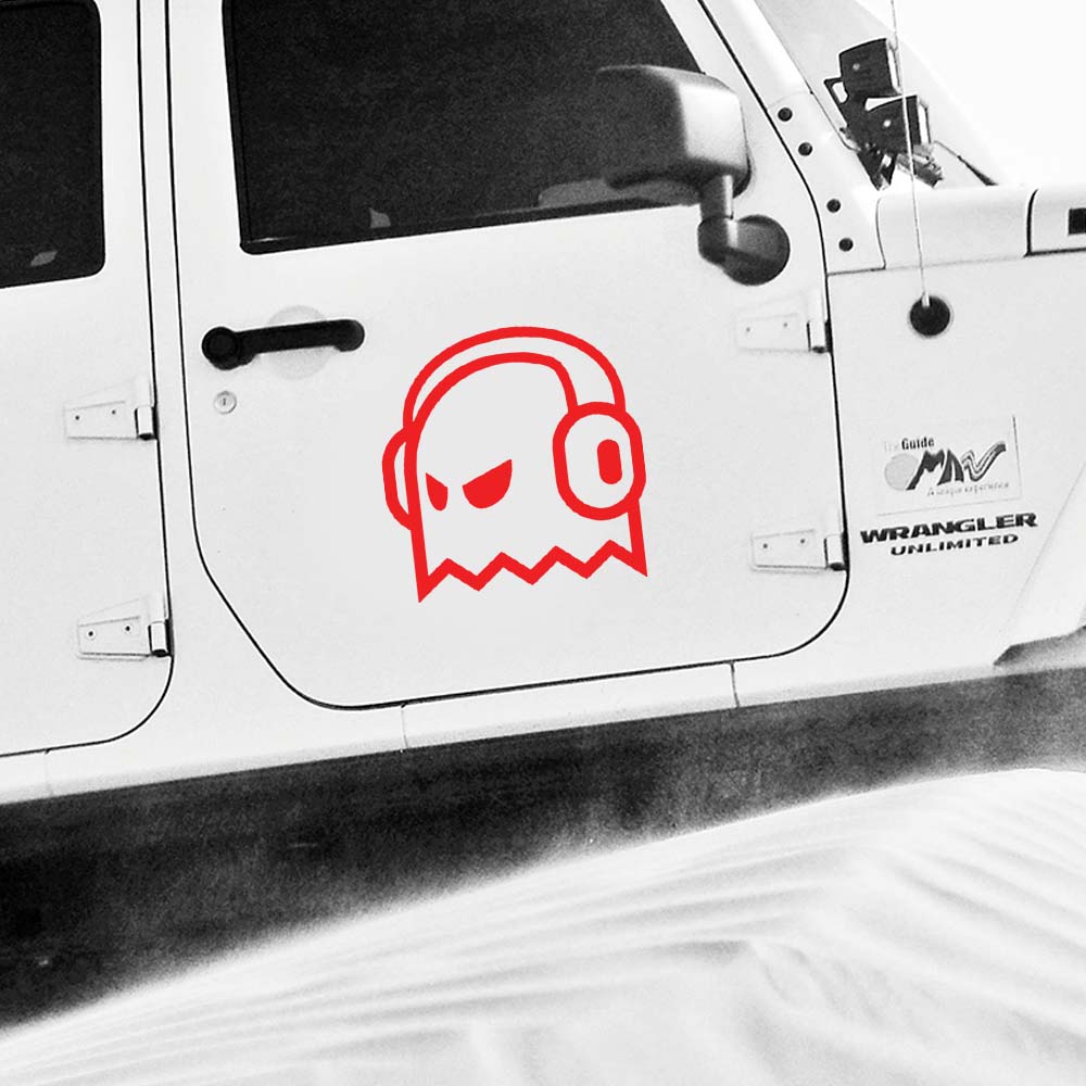 Songlover Ghost car decal