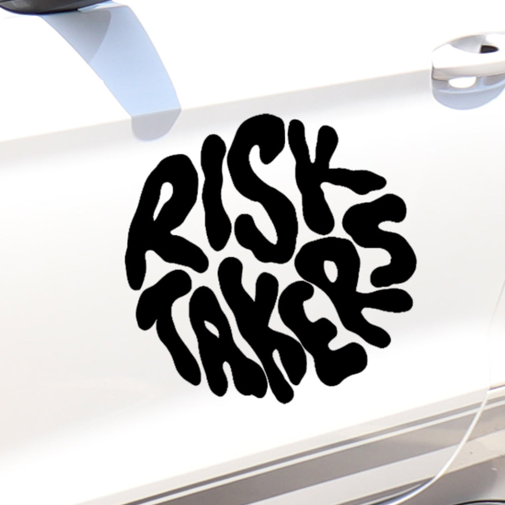 Risk Taker car decal