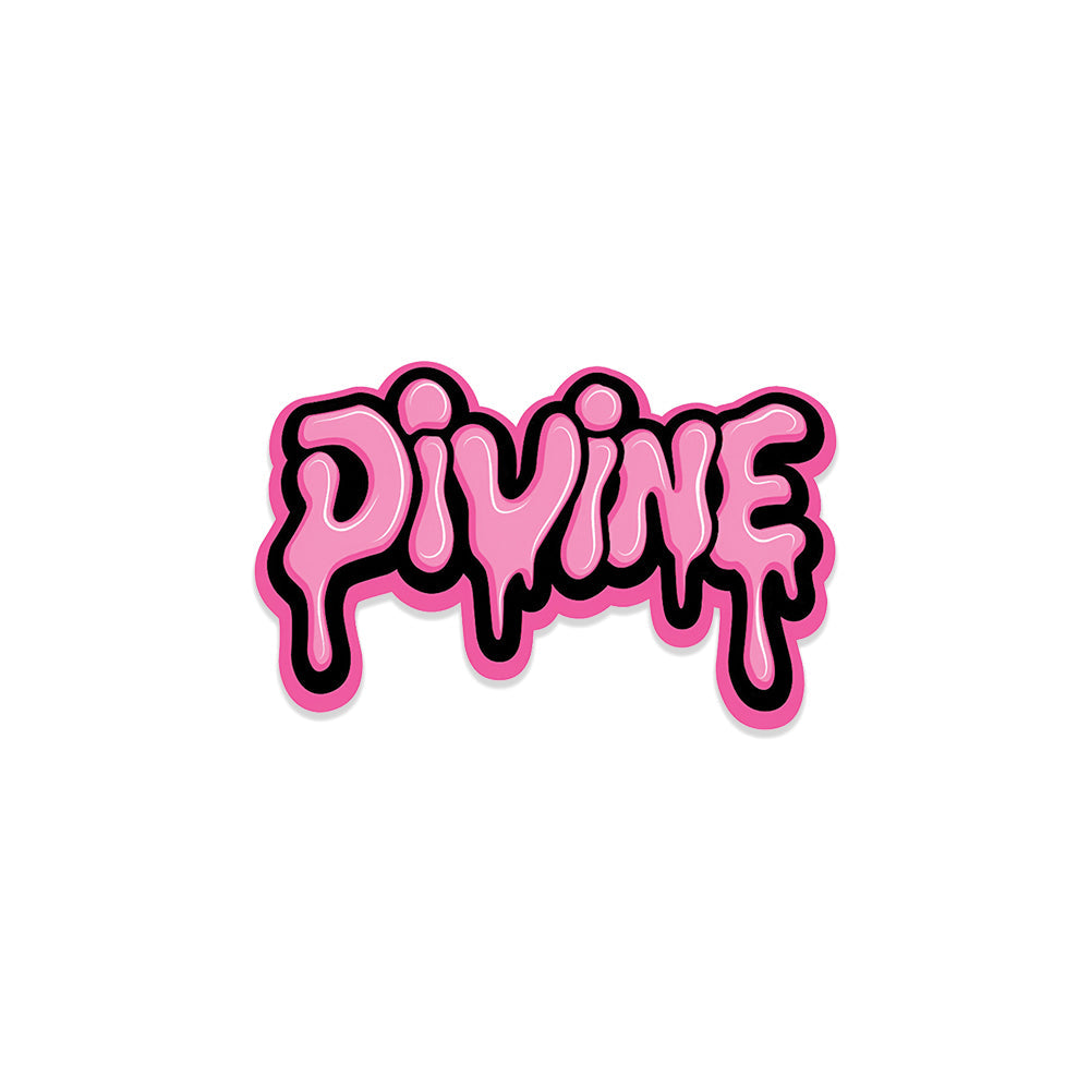Divine car sticker
