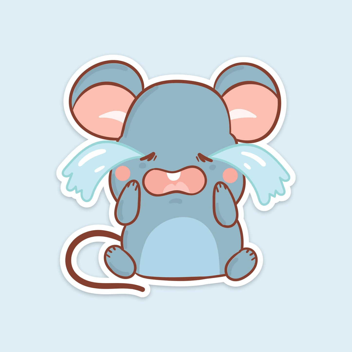 Mousy Sadness Sticker