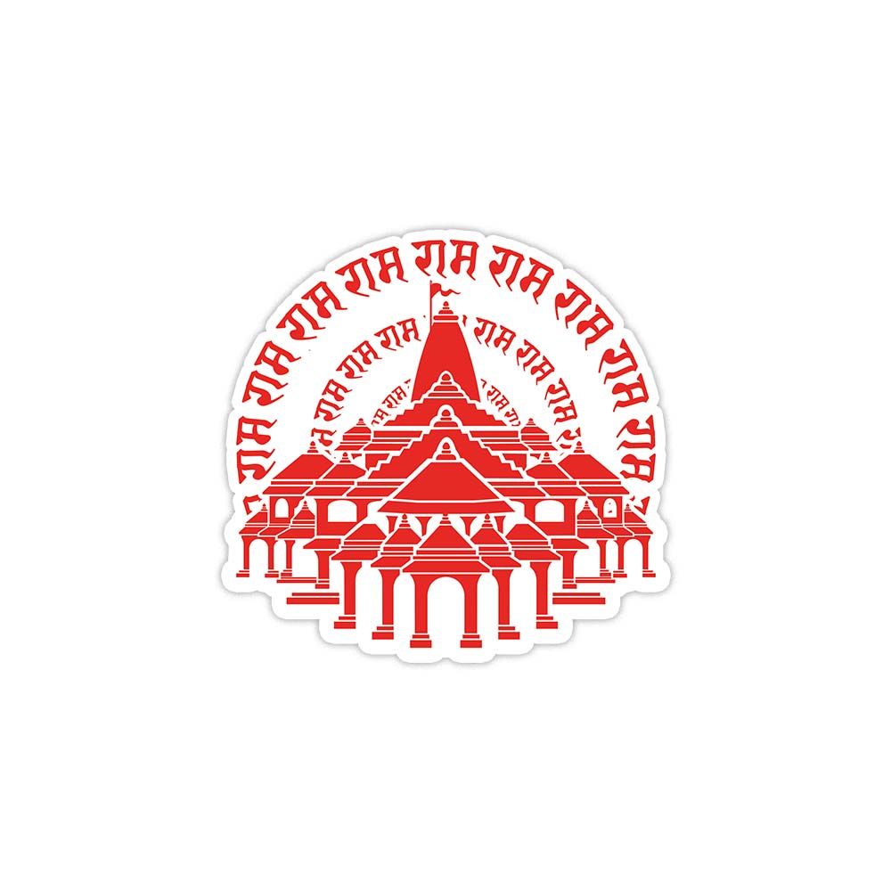 Ram Mandir Sticker