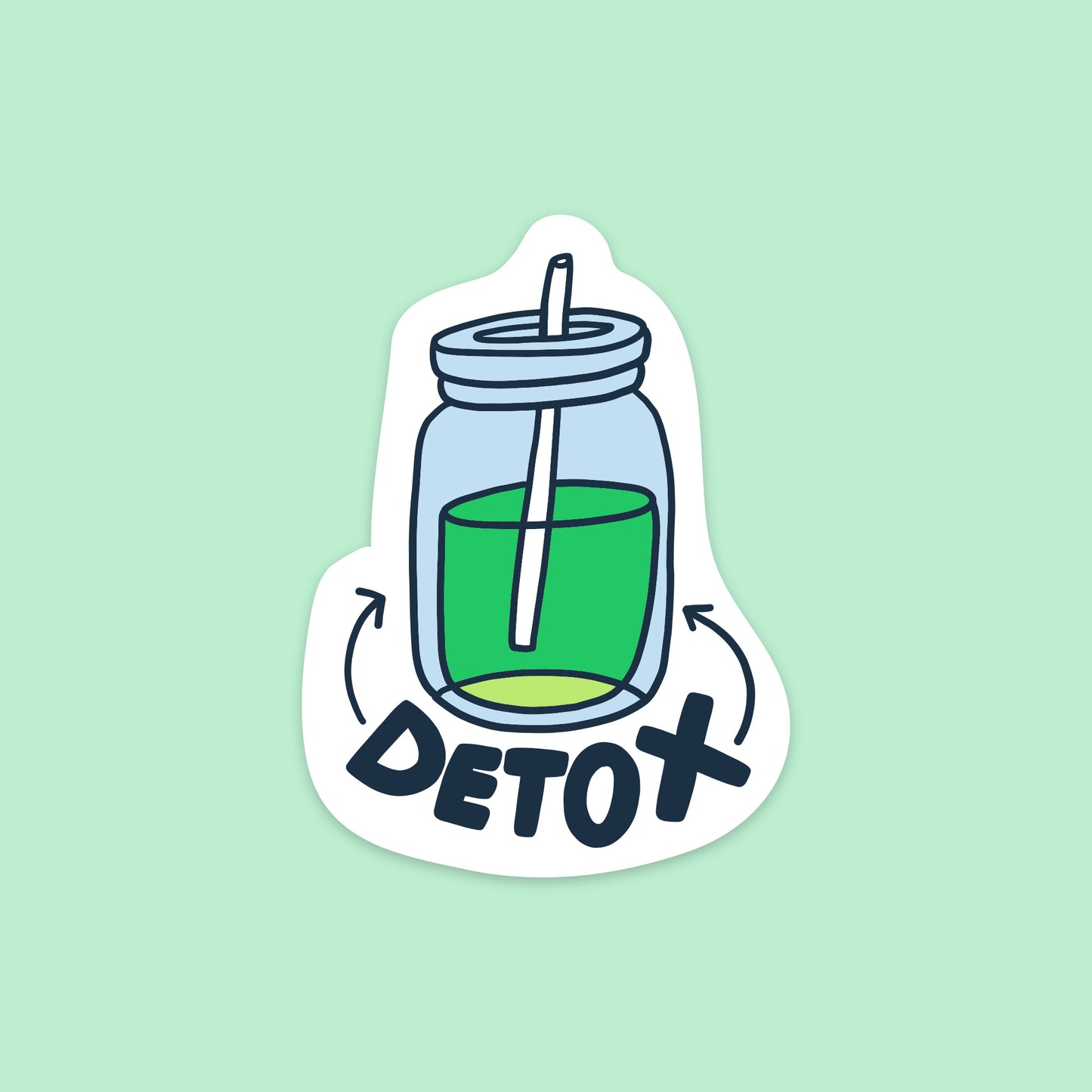 Detox Magic Sticker