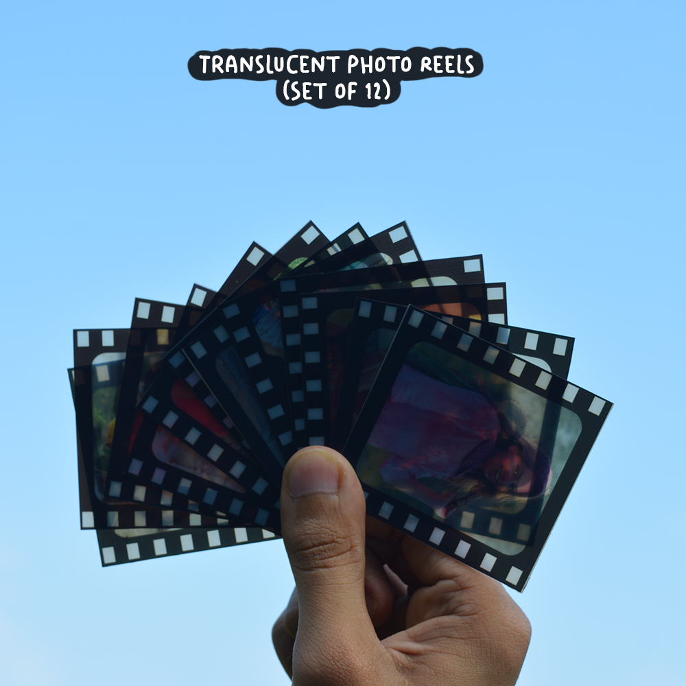 Translucent Photo Reels (set of 12)