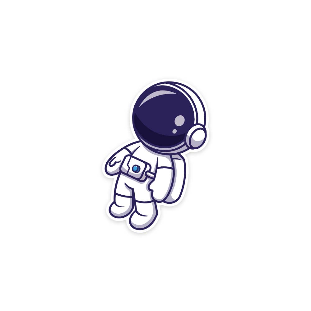 Cute Astronaut Sticker