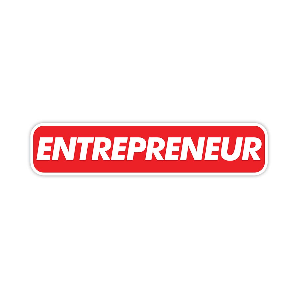 Entrepreneur sticker