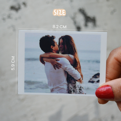 You and Me love polaroid prints
