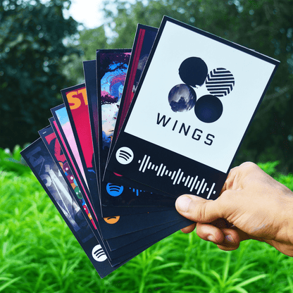 Customized Spotify Posters - Set of 9