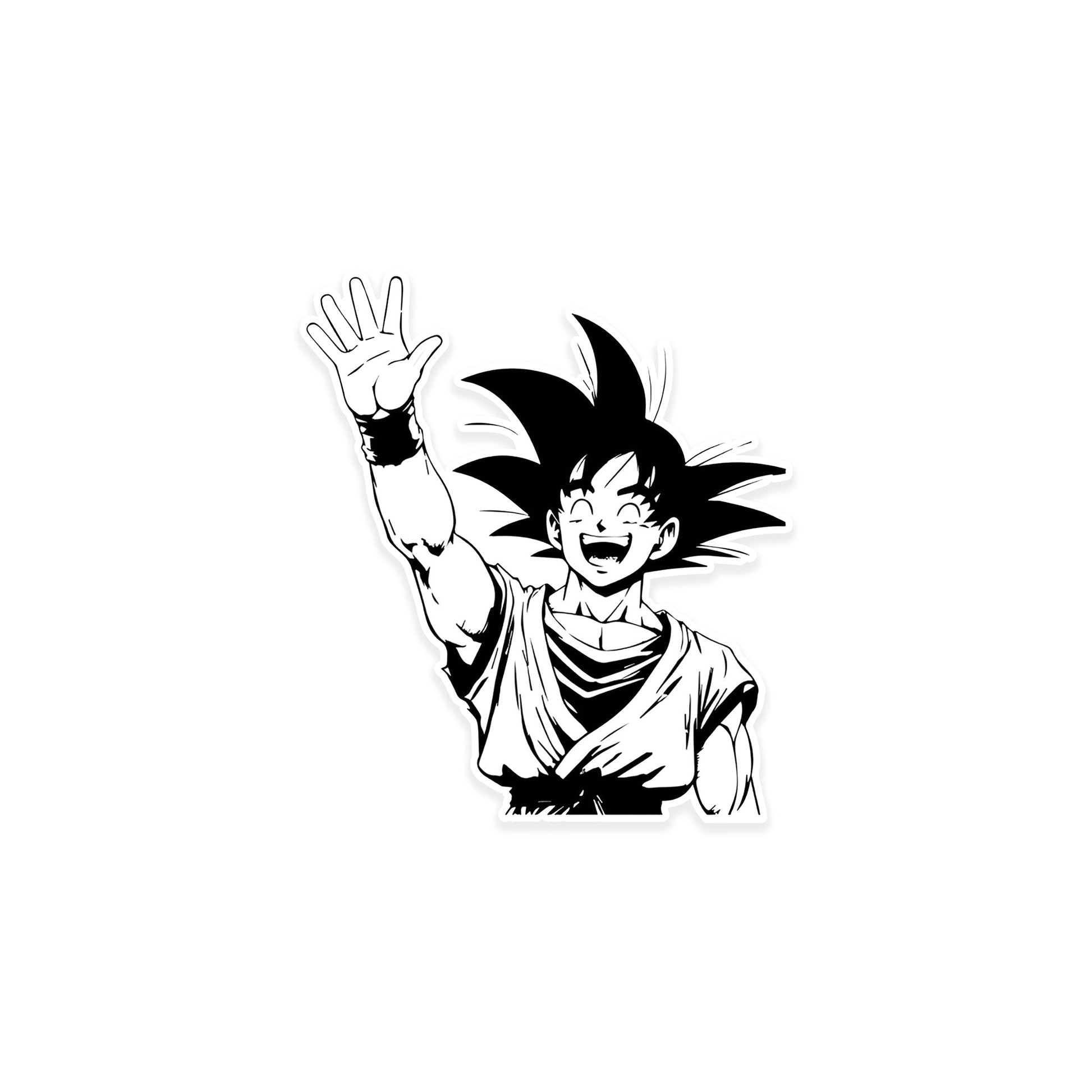 A rectangular sticker with a red background and a white horizontal stripe in the middle. In the center of the white stripe, black Devanagari text reads "घुमक्कड़" which translates to "Wanderer." The red background has faint travel-themed illustrations.