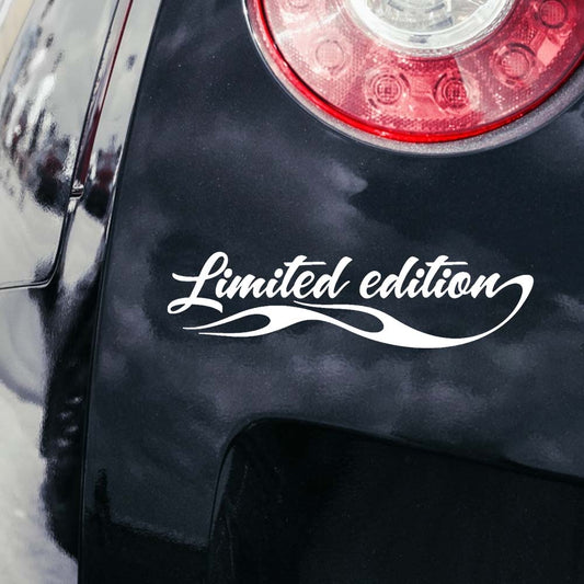 Limited Edition car decal