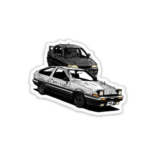 RX7 car sticker