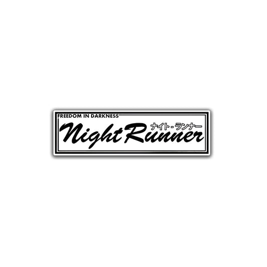 Night Runner car sticker