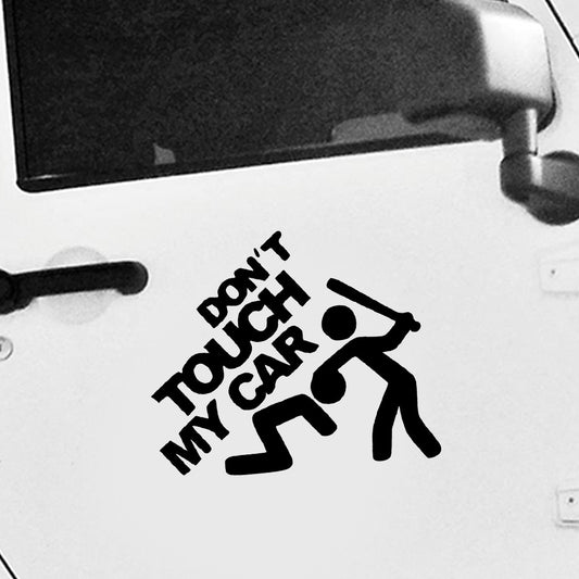 Don’t Touch my car decal