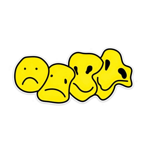 Emojis car sticker