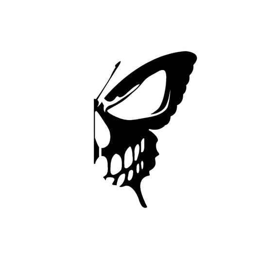 Skull car decal