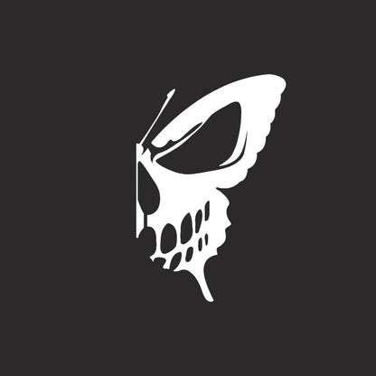 Skull car decal