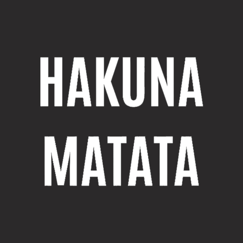 Hakuna Matata car decal