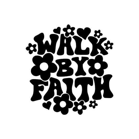 Faith car decal