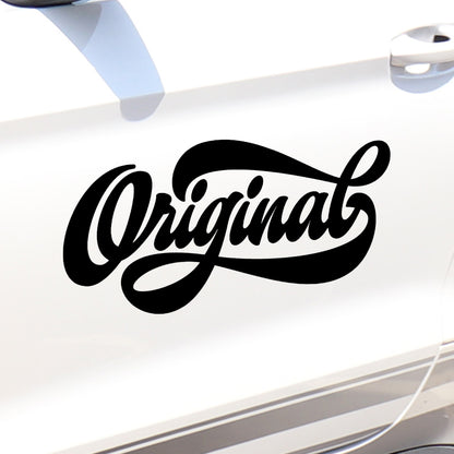 Original  car decal