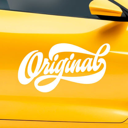 Original  car decal