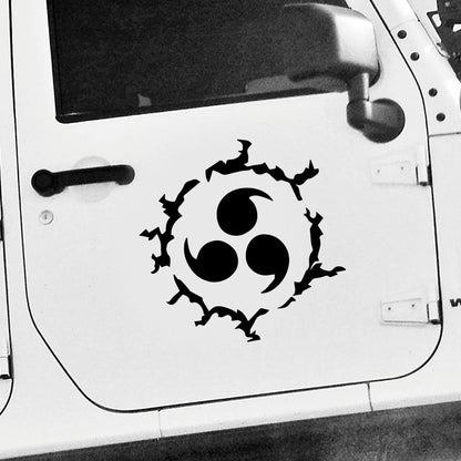 Naruto jutsu car decal