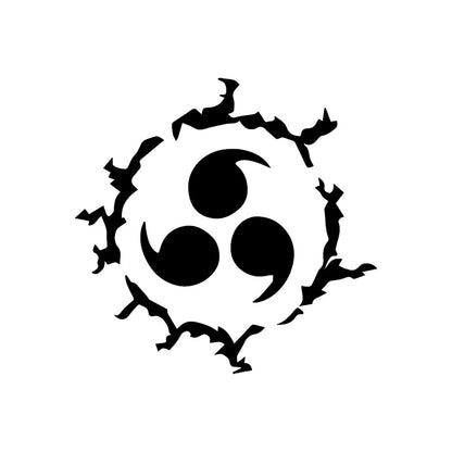 Naruto jutsu car decal