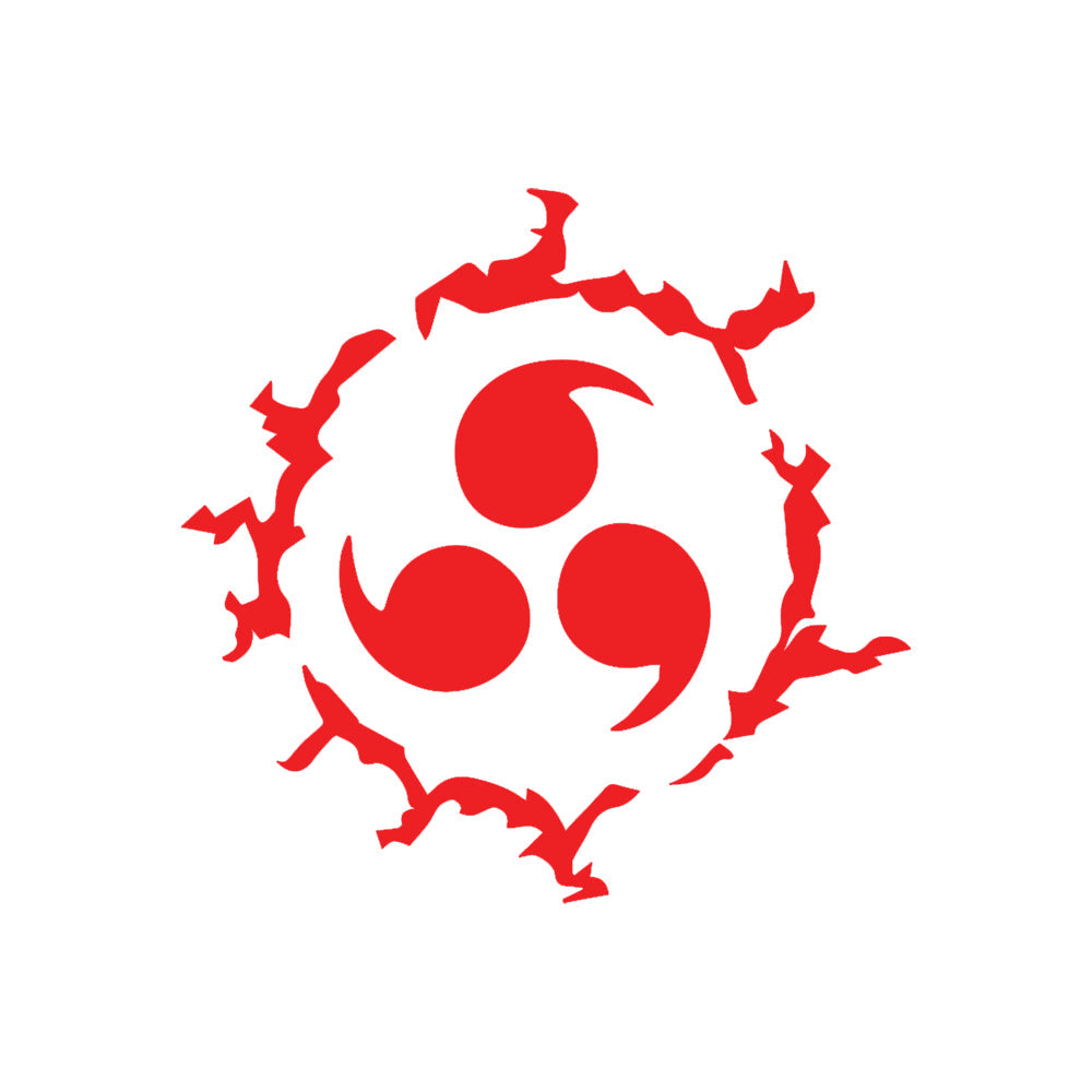 Naruto jutsu car decal