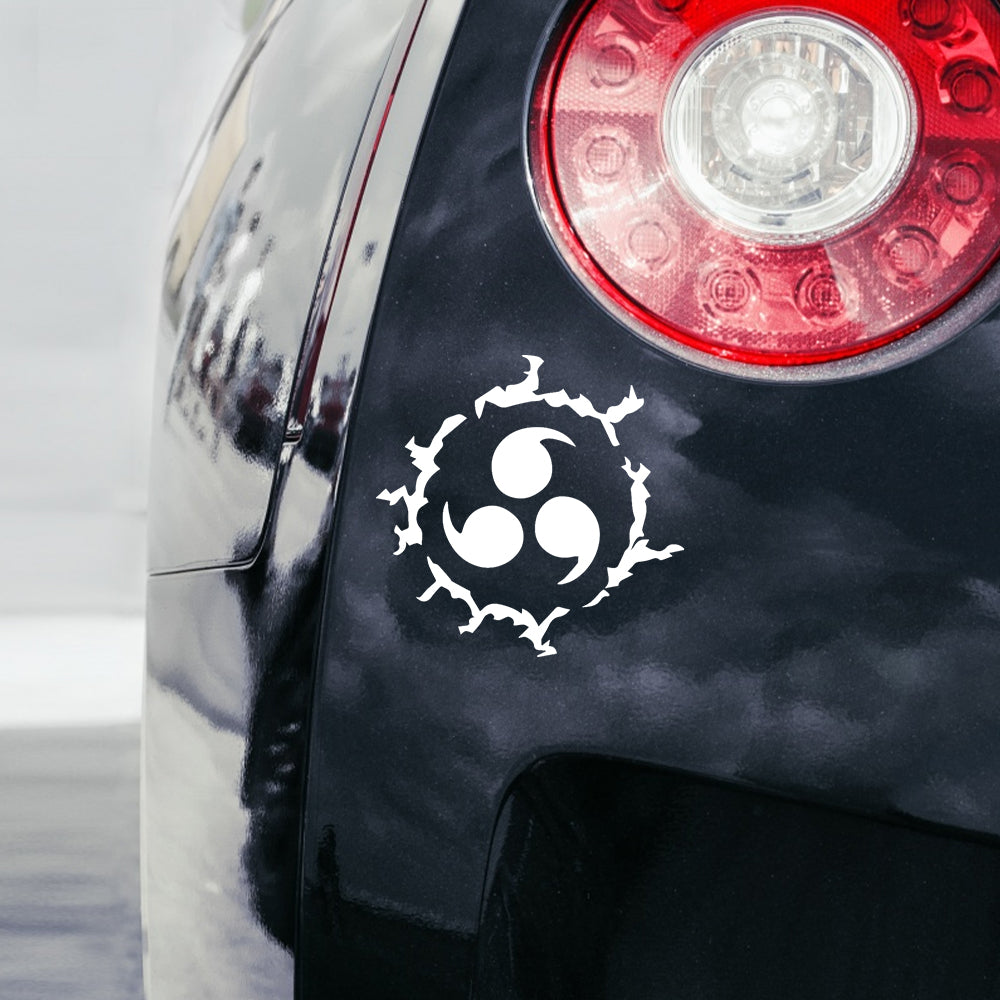 Naruto jutsu car decal