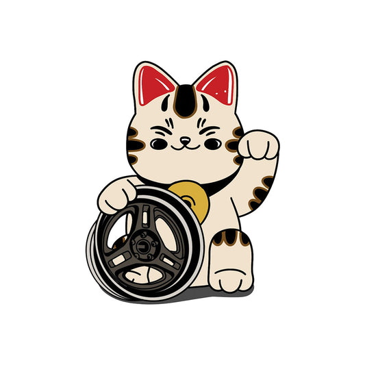 Cat car sticker