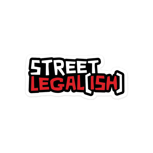 Streetleglish car sticker