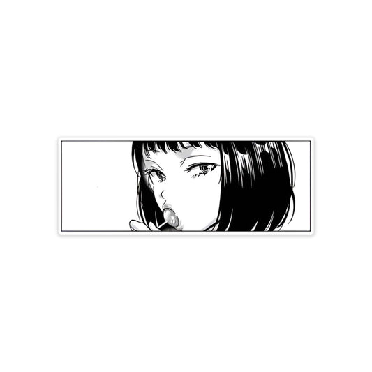 Anime eyes car sticker
