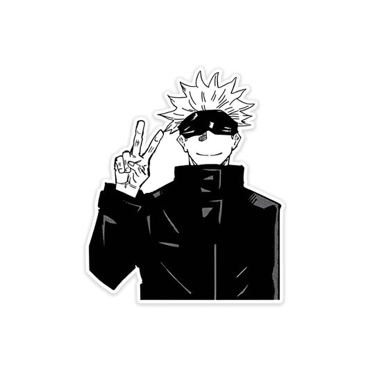 Gojo car sticker
