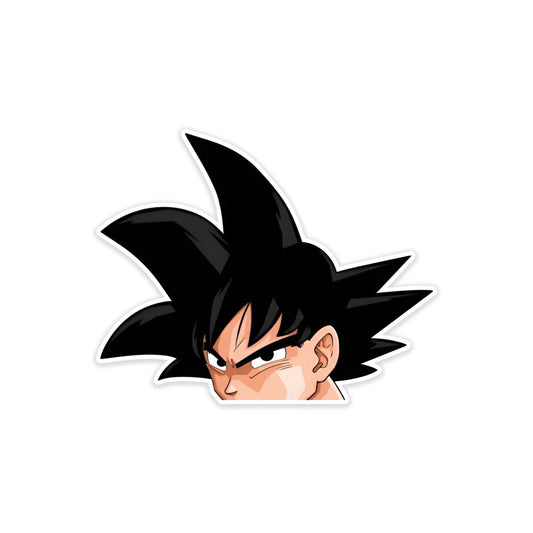 Anime goku car sticker