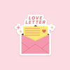 Cute love letter Sticker