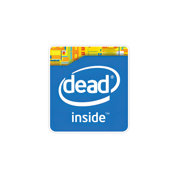 Dead Inside Sticker – Fantastick