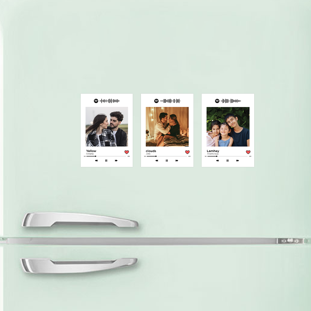 3D Spotify Song Magnet Set – Play Your Memories