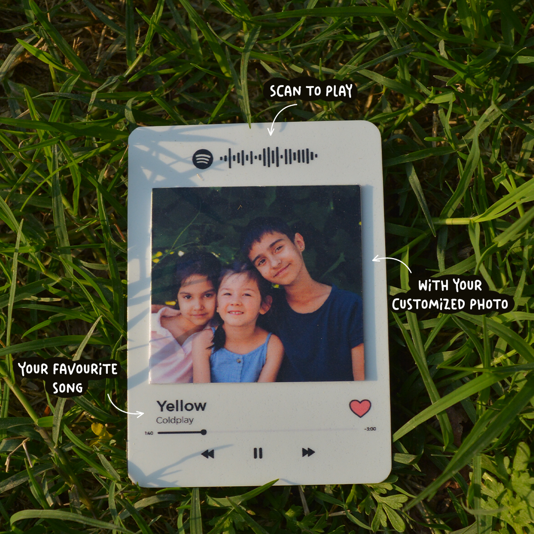 3D Spotify Song Magnet Set – Play Your Memories