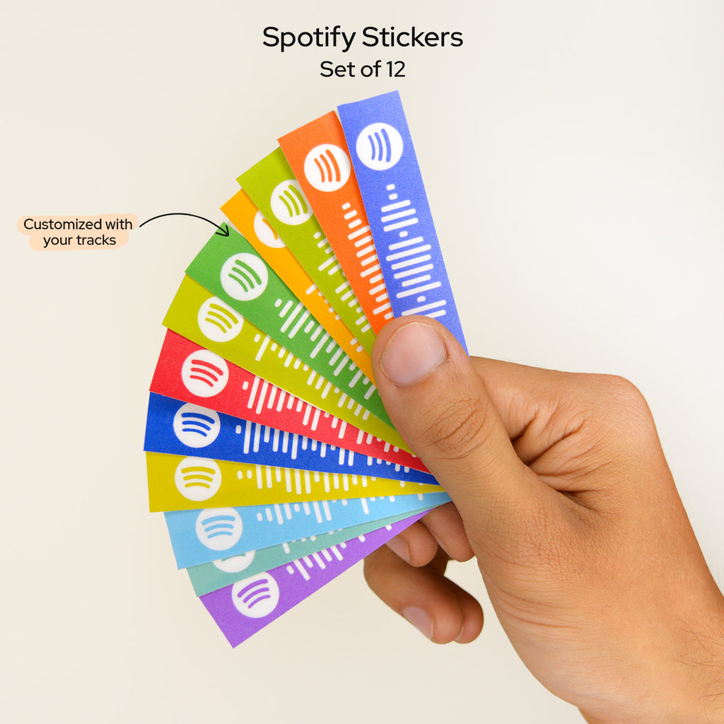 Personal Playlist: Fantastick's Custom Gifts: Spotify Stickers