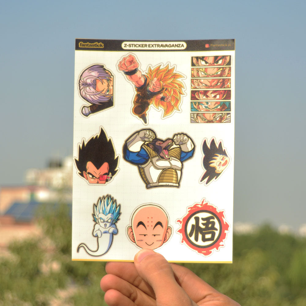 Z-Sticker Extravanganza Sheet – Fantastick