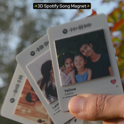 3D Spotify Song Magnet Set – Play Your Memories