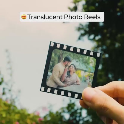 Translucent Photo Reels (set of 12)