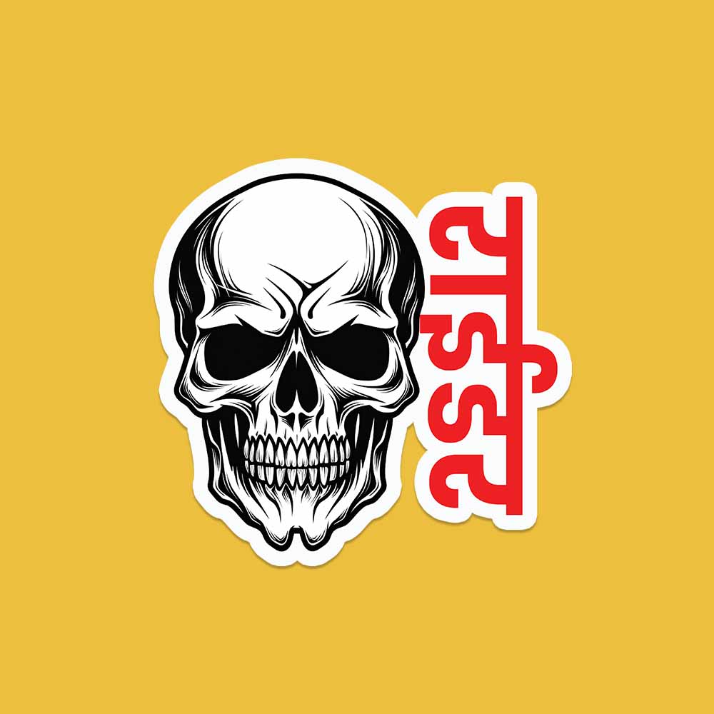 Skull Rider Sticker – Fantastick