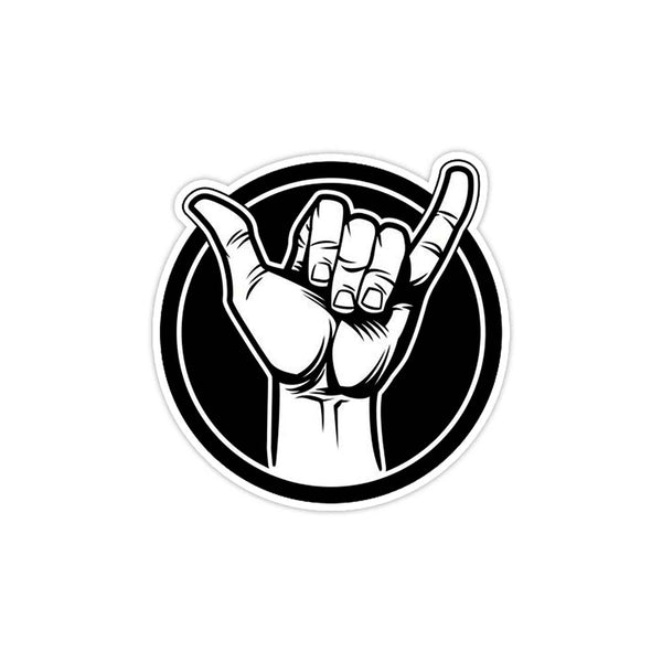 Biker hand sign sticker – Fantastick
