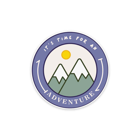 Its time for an adventure Sticker